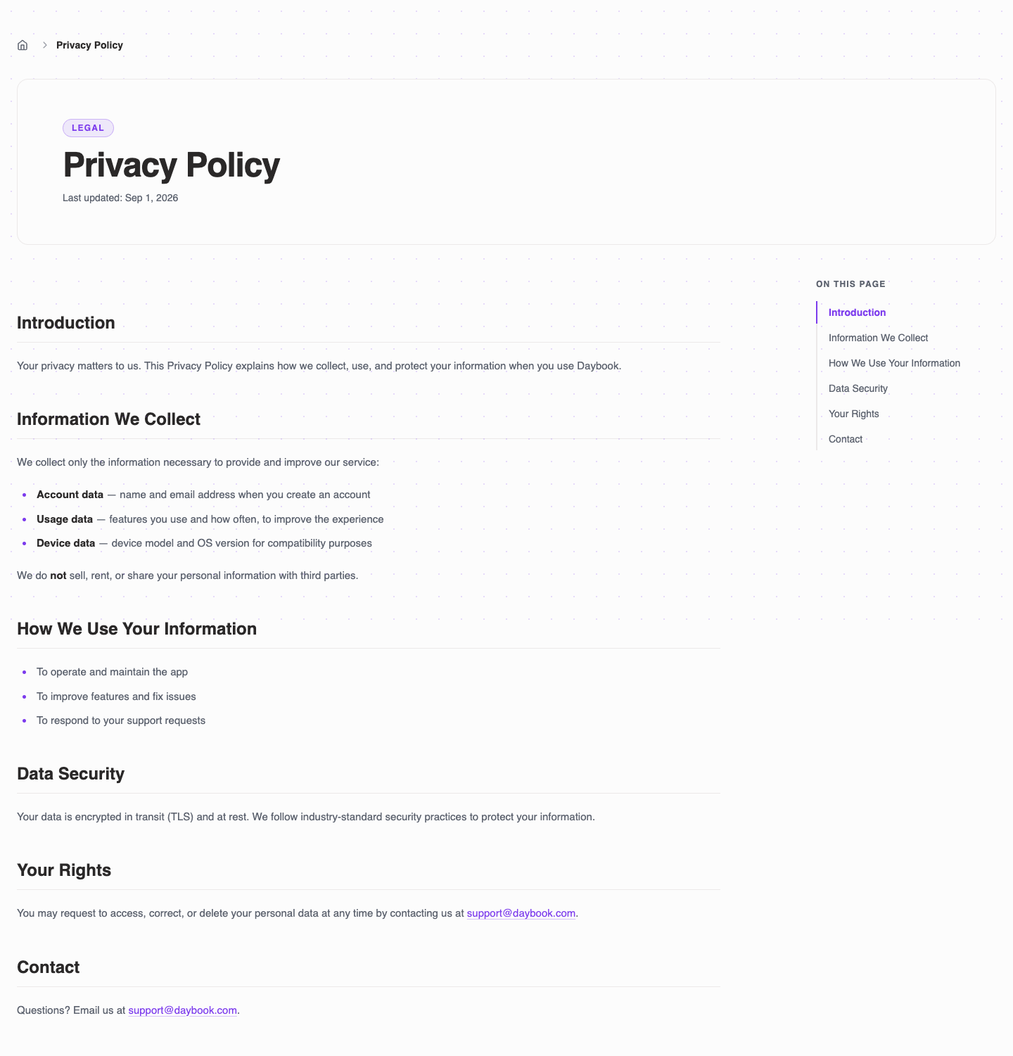 App Landing website template preview 6