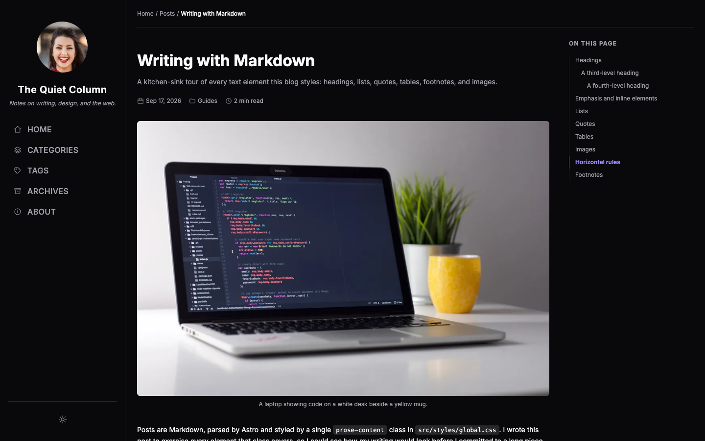 Chirping website template preview 8