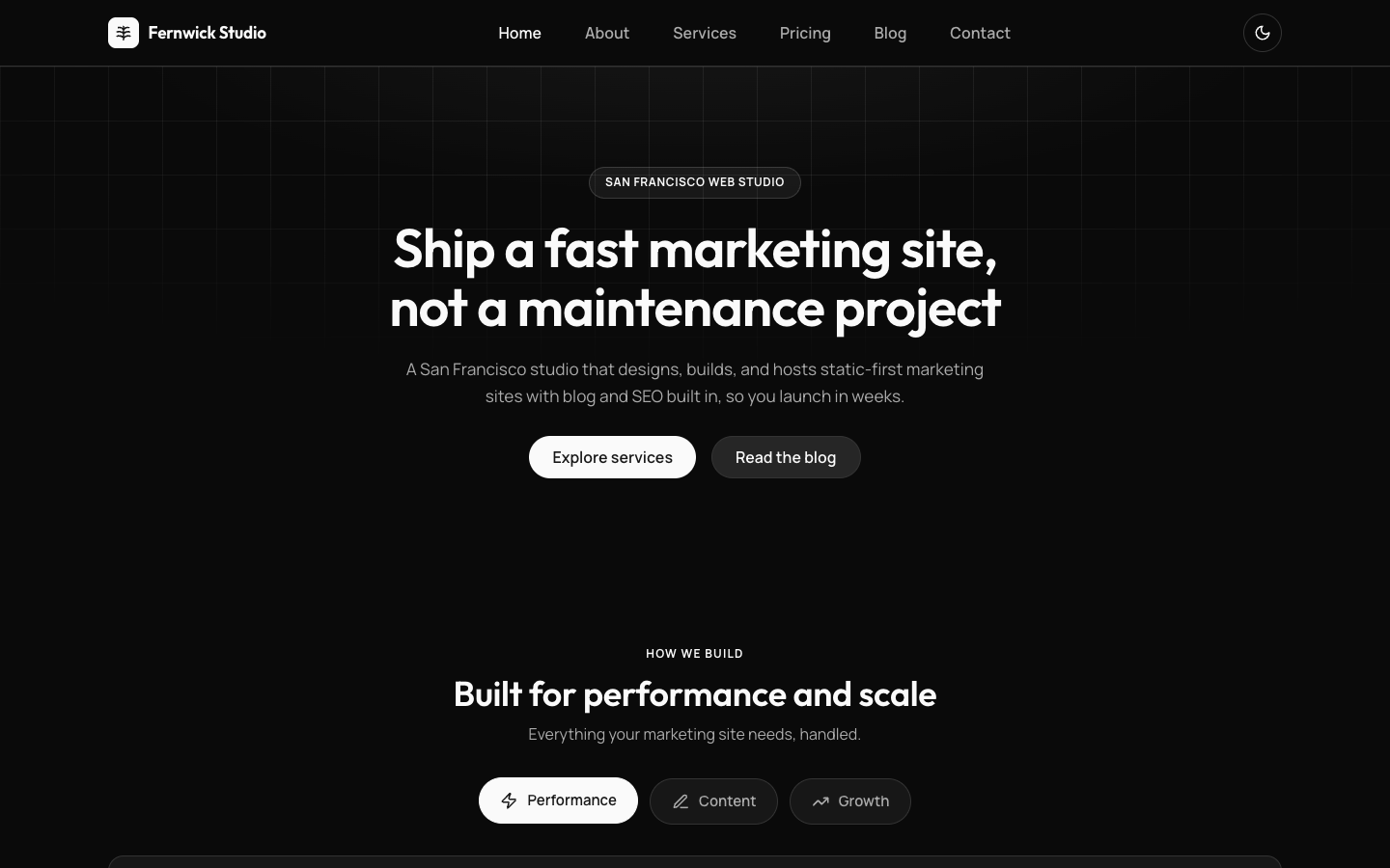 Cloudflare-Style SaaS Site website template preview 2