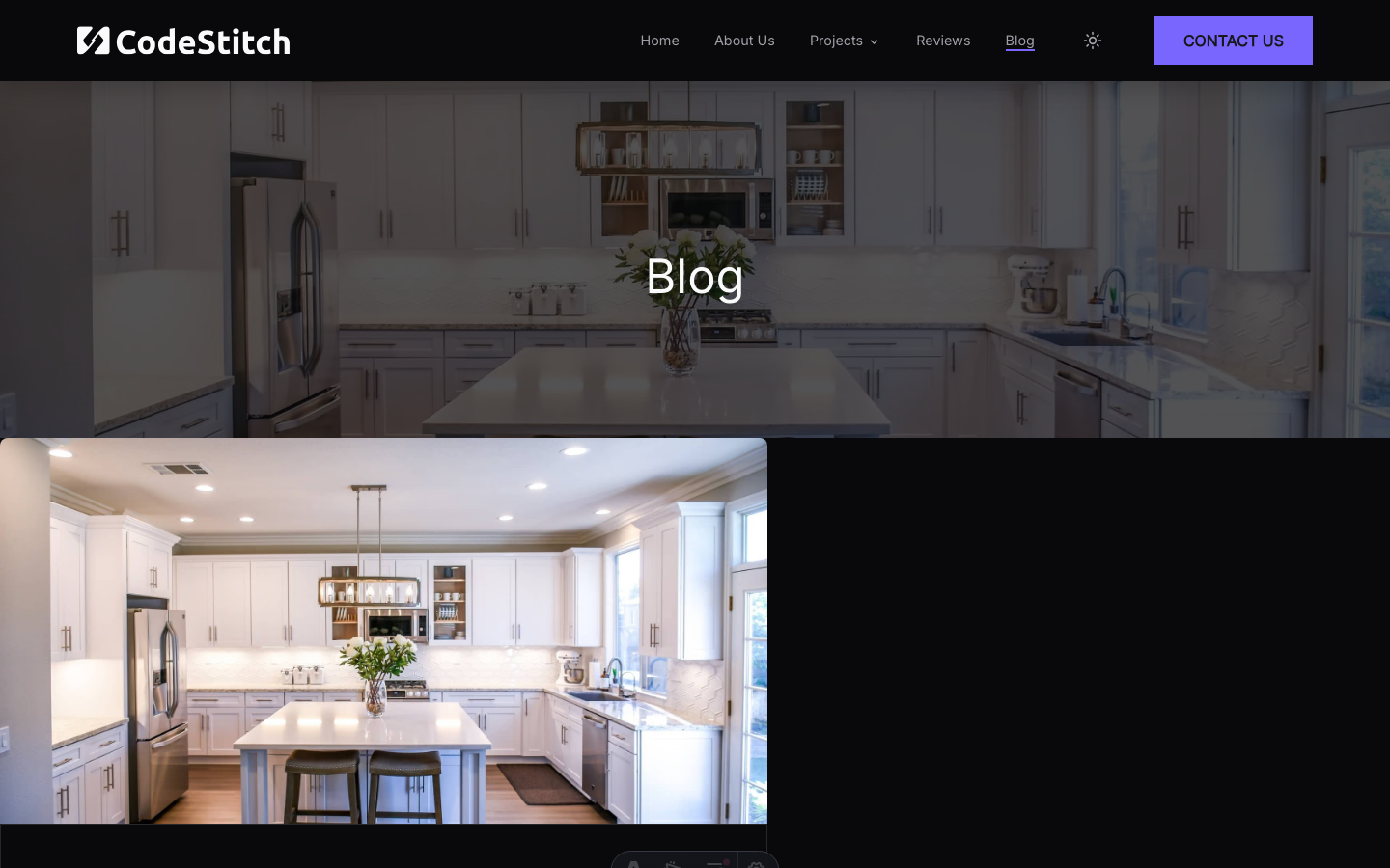 Decap CMS Portfolio website template — page 4