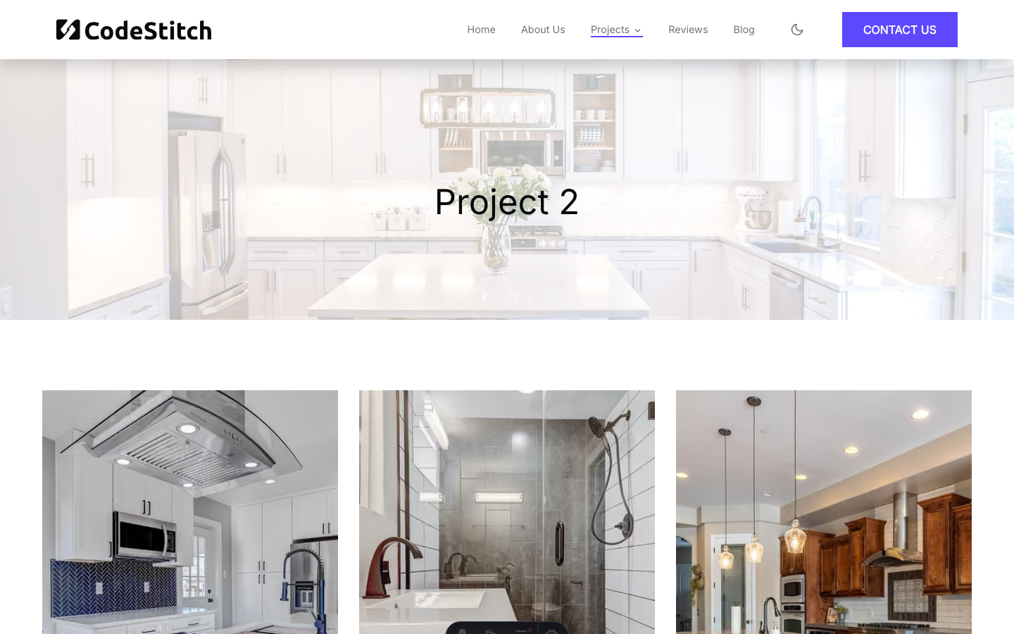 Decap CMS Portfolio website template — page 7