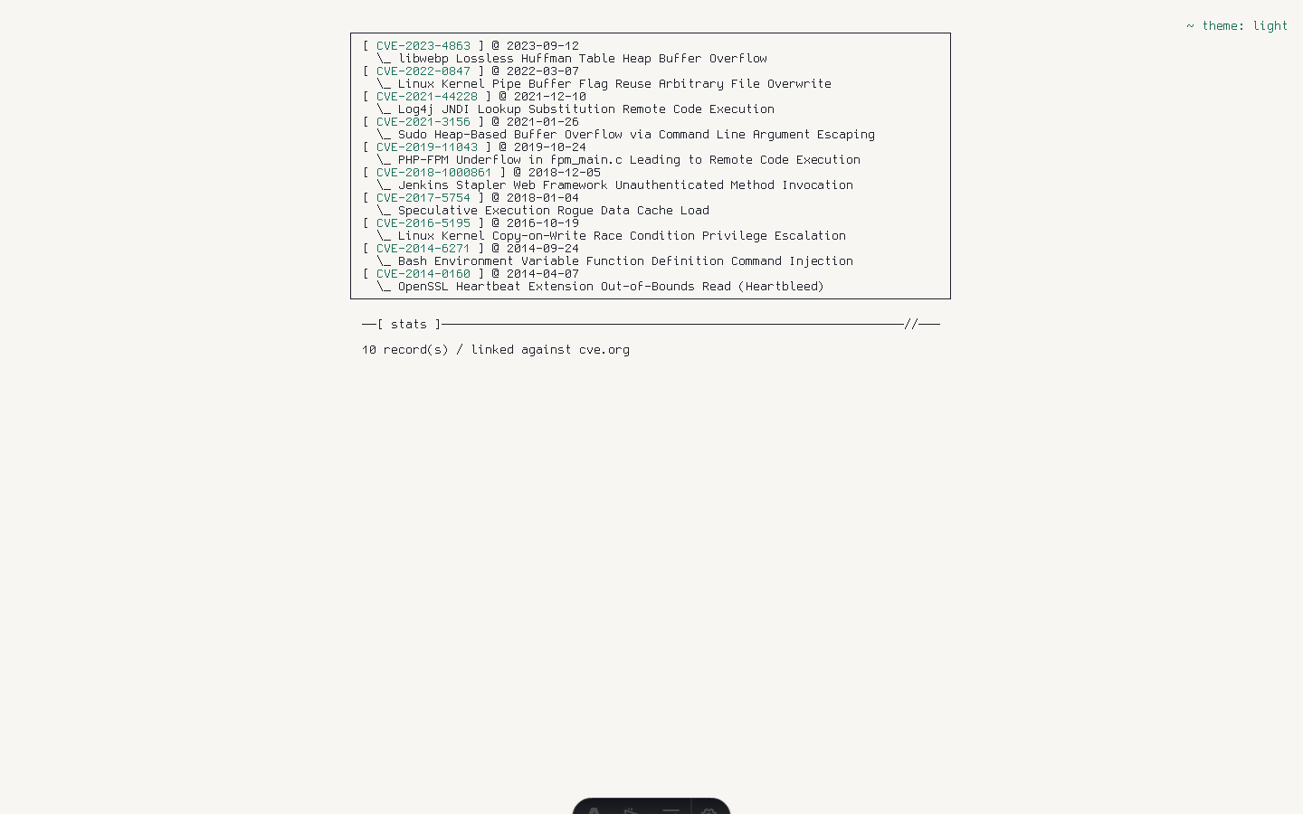 Entropic website template — page 3