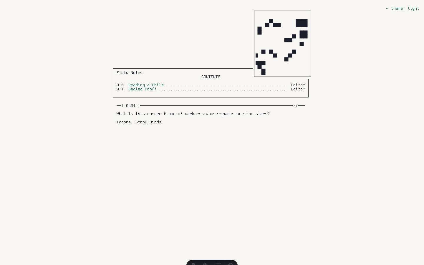 Entropic website template — page 4