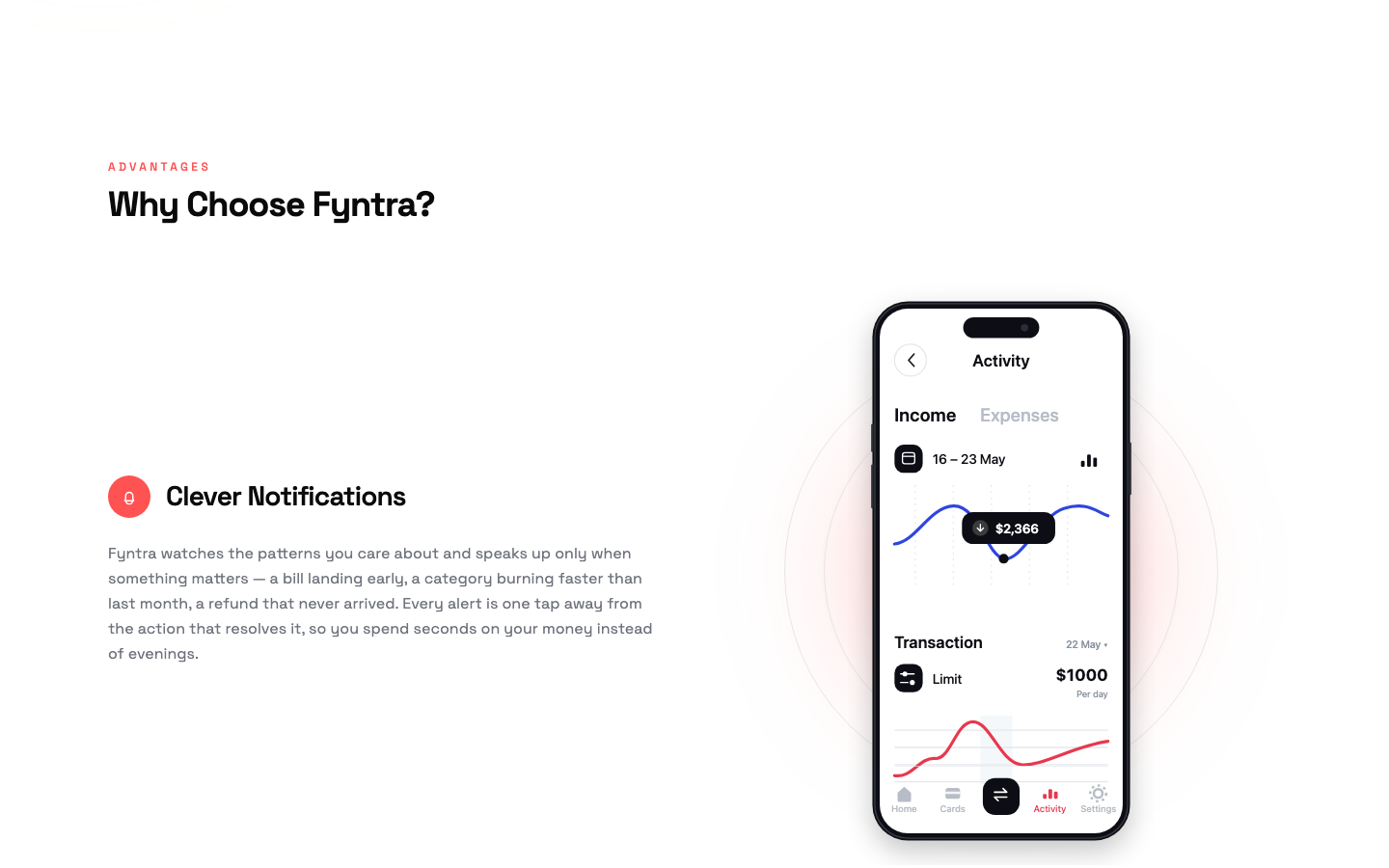 Fyntra website template preview 5