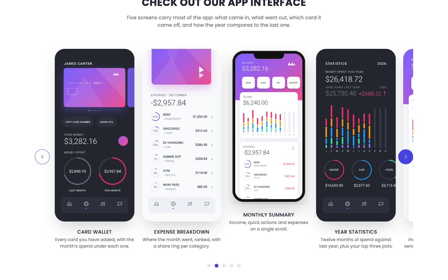 Lumio website template preview 5