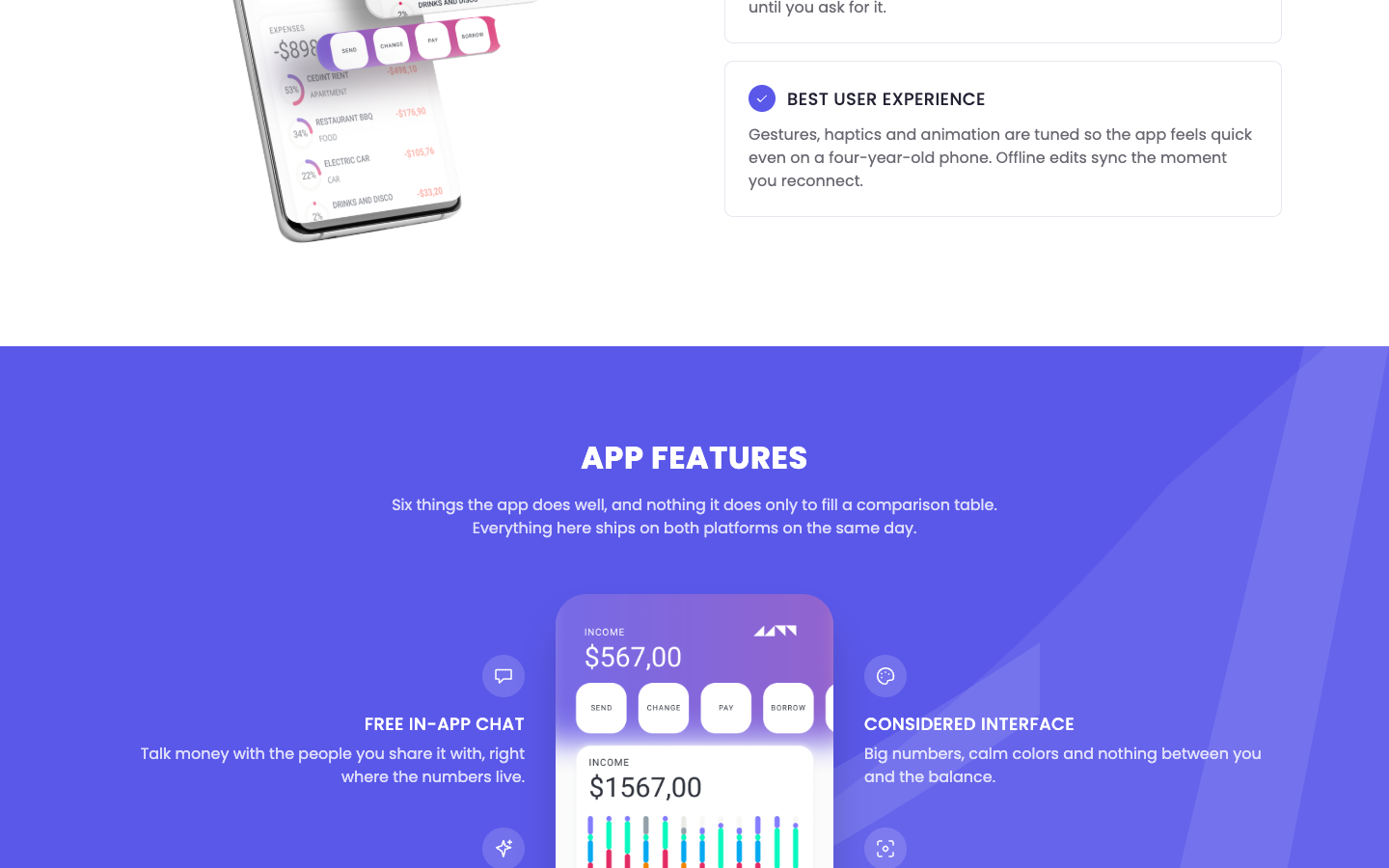 Lumio website template preview 3