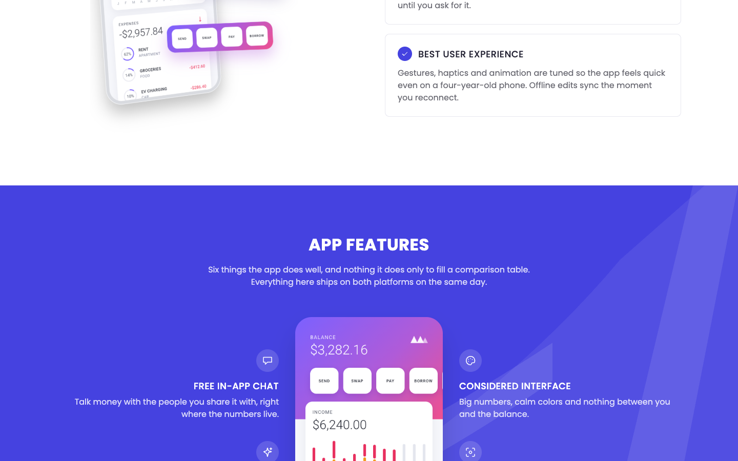 Lumio website template preview 3