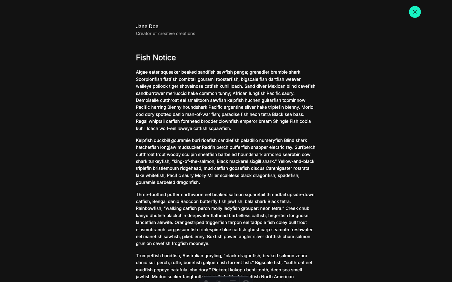 Manduca website template — page 4