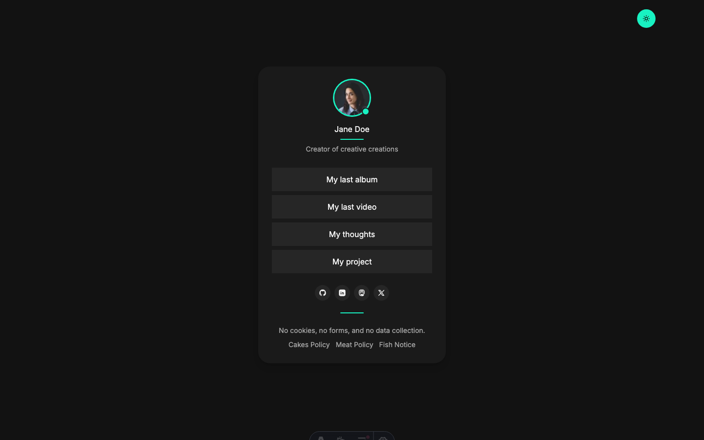 Manduca website template — page 2