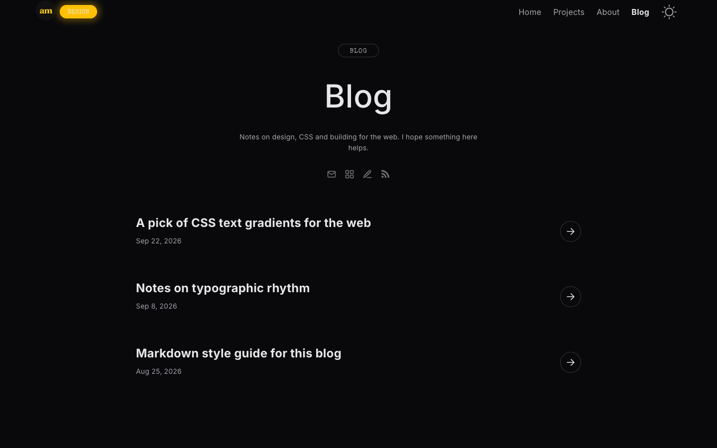 Public Portfolio website template preview 4