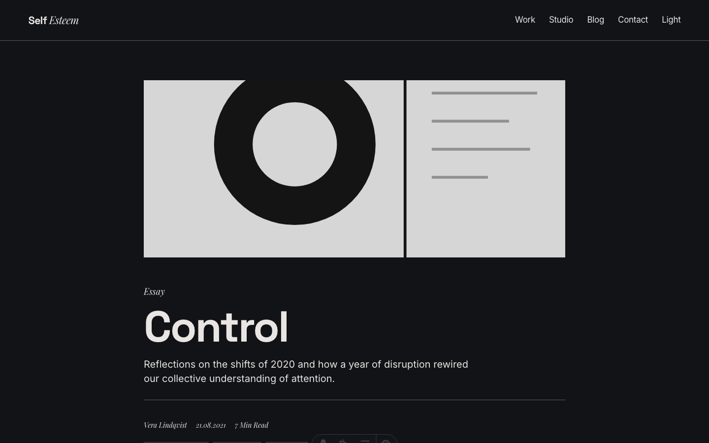 Self Esteem website template — page 3