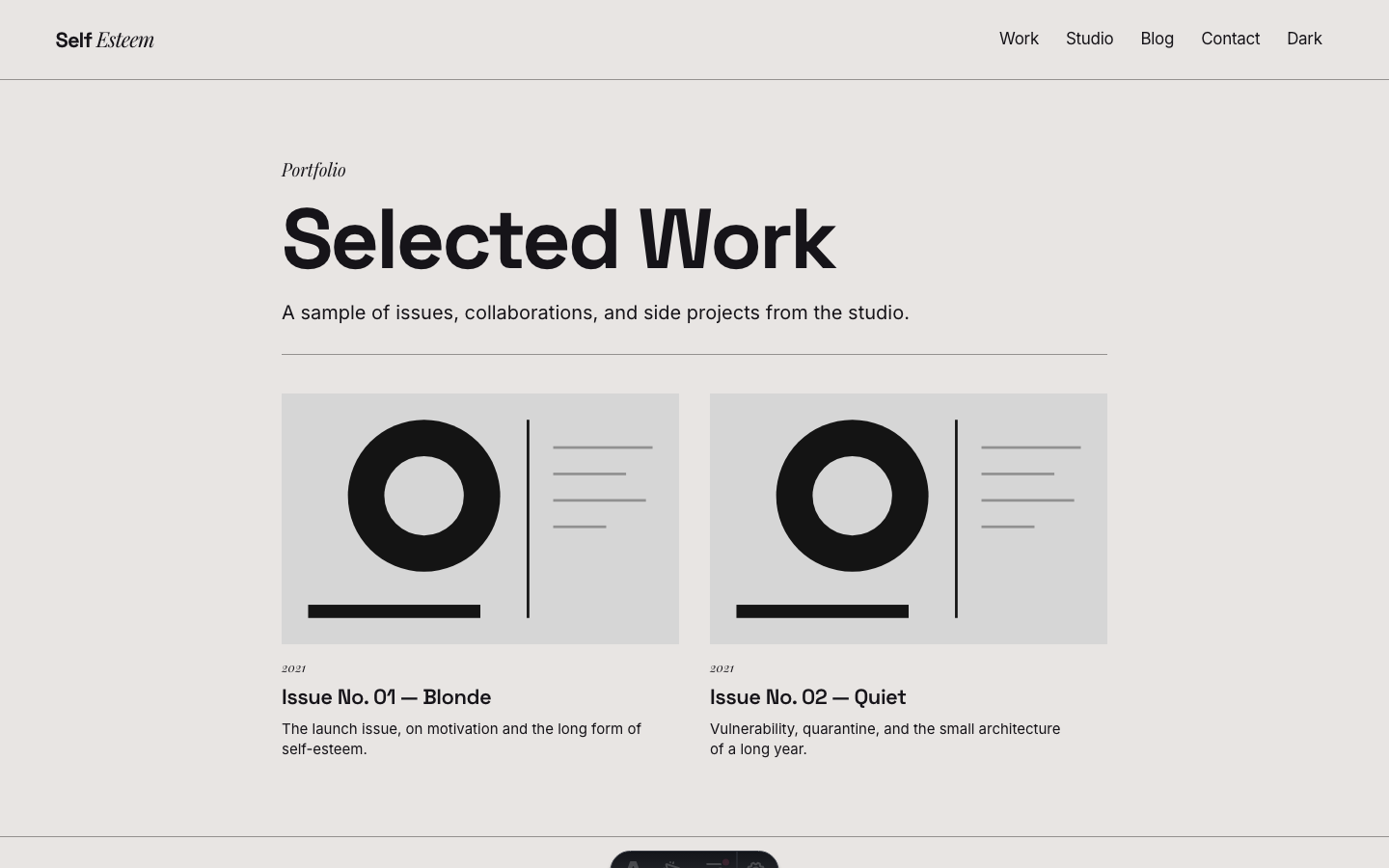 Self Esteem website template — page 9