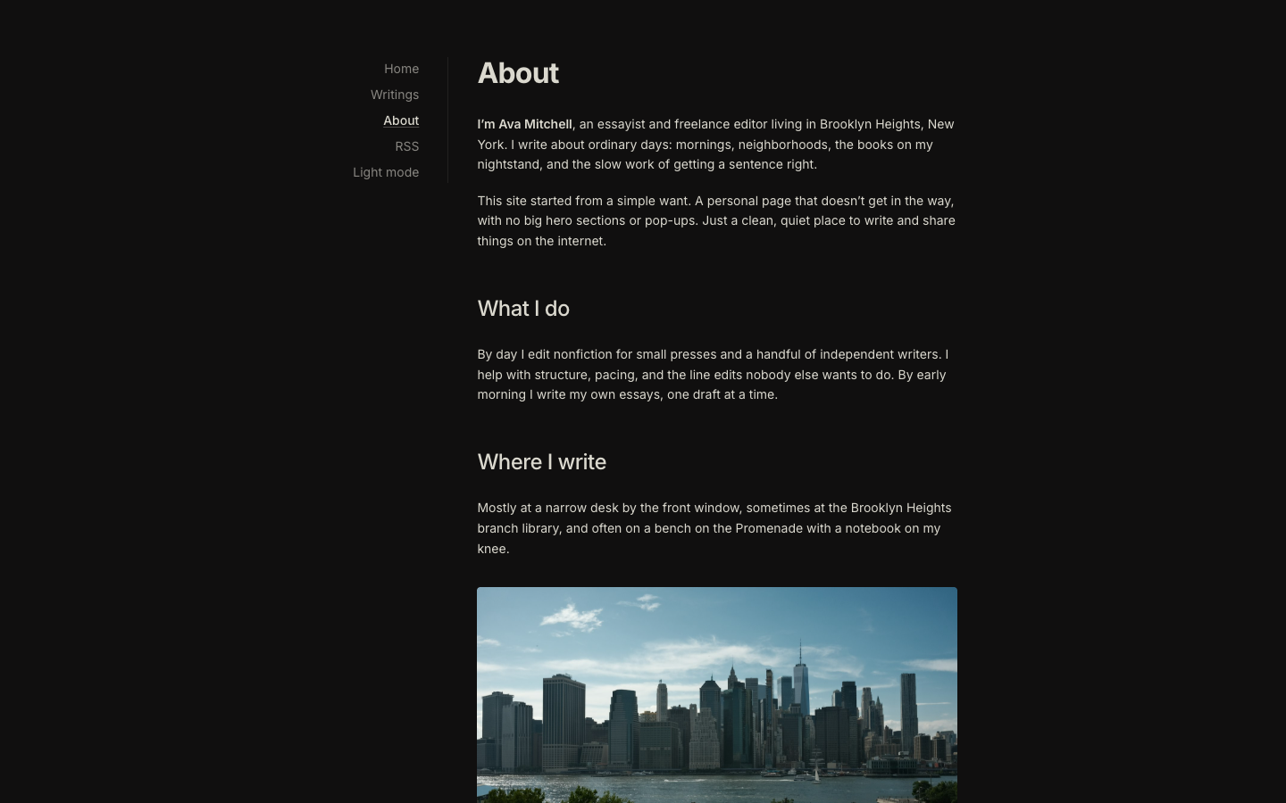 Sidey website template preview 3