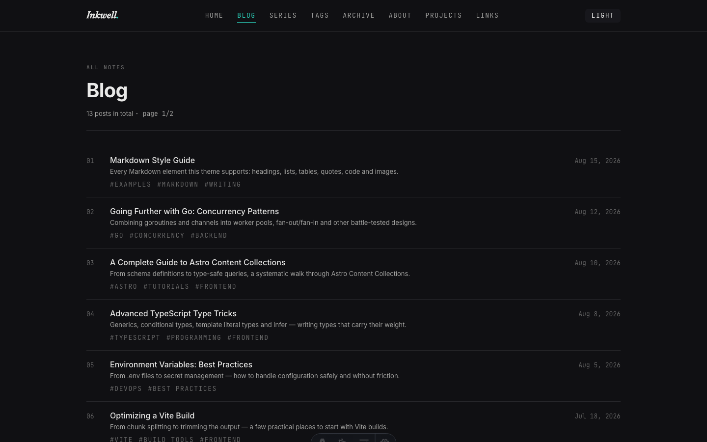 Sify website template — page 5