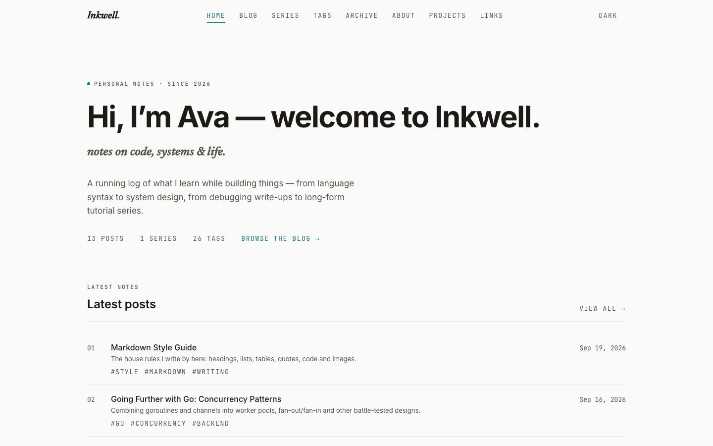 Sify website template preview