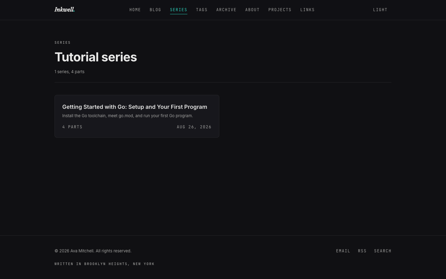 Sify website template preview 9