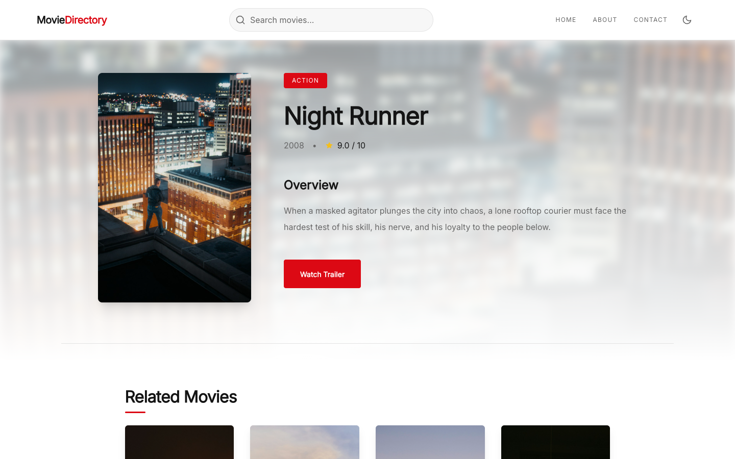 SR Studio website template preview 10