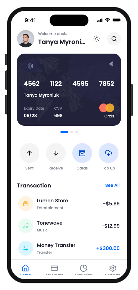 BankPick app template preview