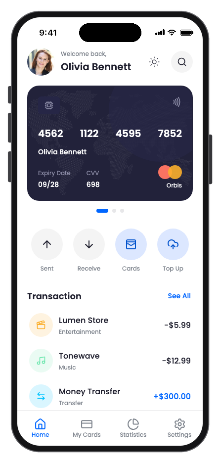 BankPick app template preview