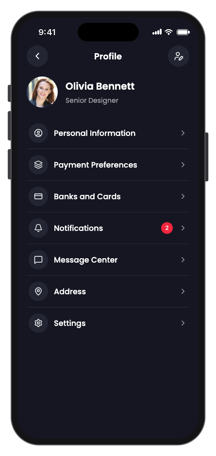 BankPick mobile app template screenshot 3