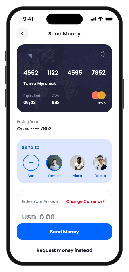 BankPick mobile app template screenshot 4