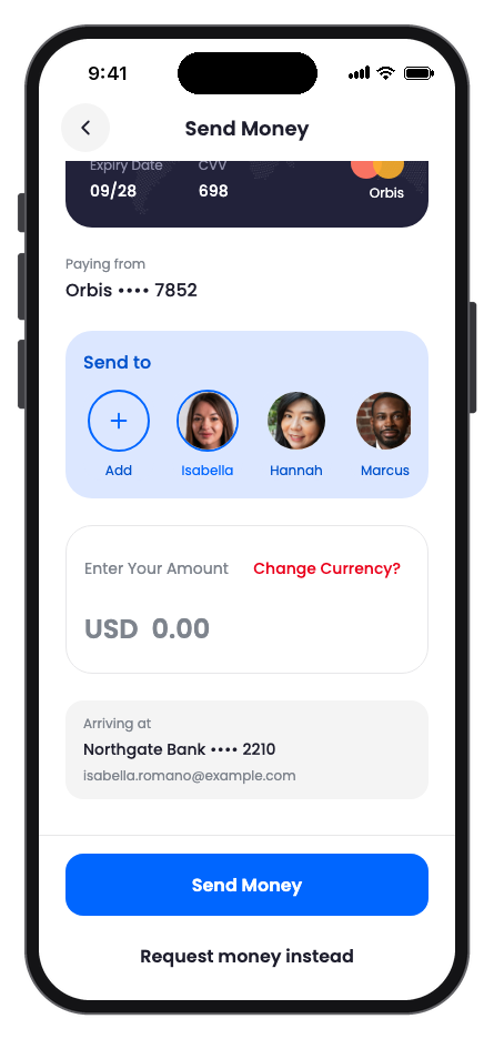 BankPick mobile app template screenshot 4