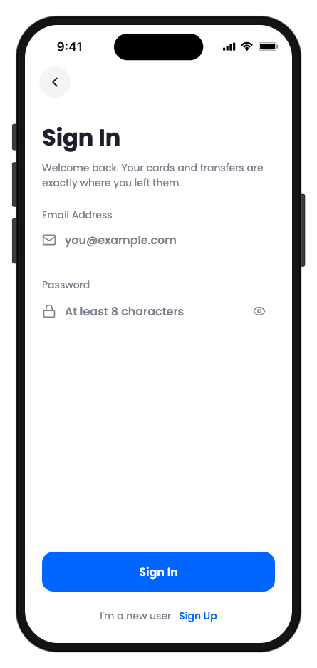 BankPick mobile app template screenshot 6