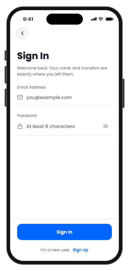 BankPick mobile app template screenshot 6