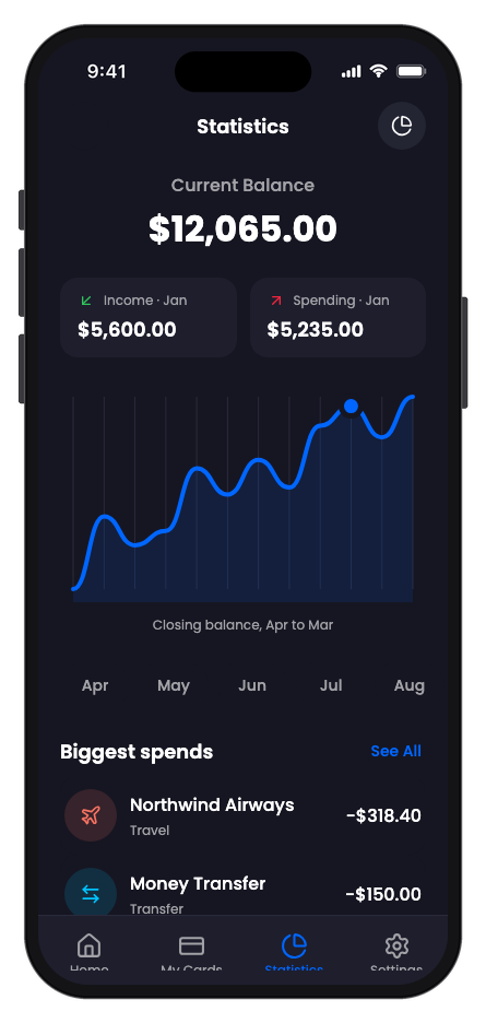 BankPick mobile app template screenshot 7