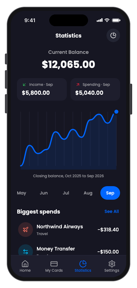BankPick mobile app template screenshot 7