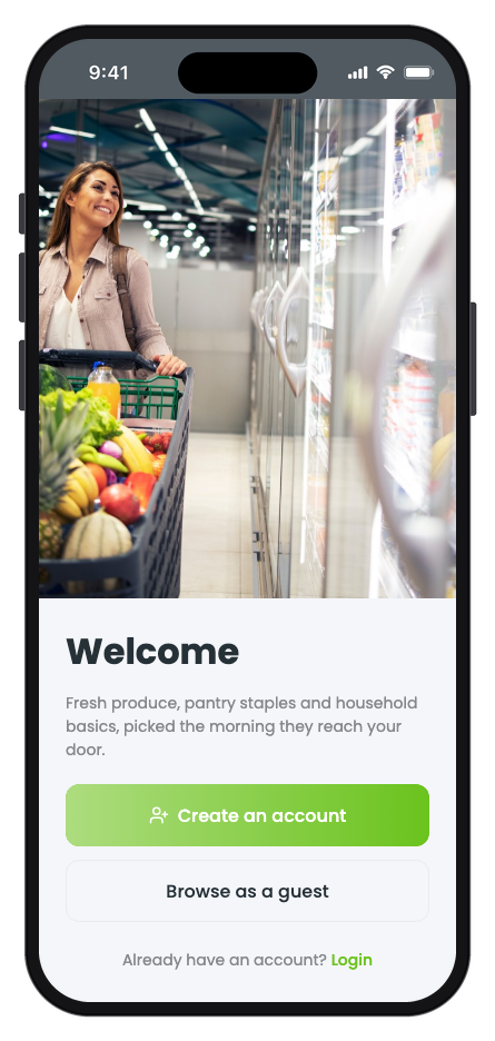BigCart mobile app template screenshot 9