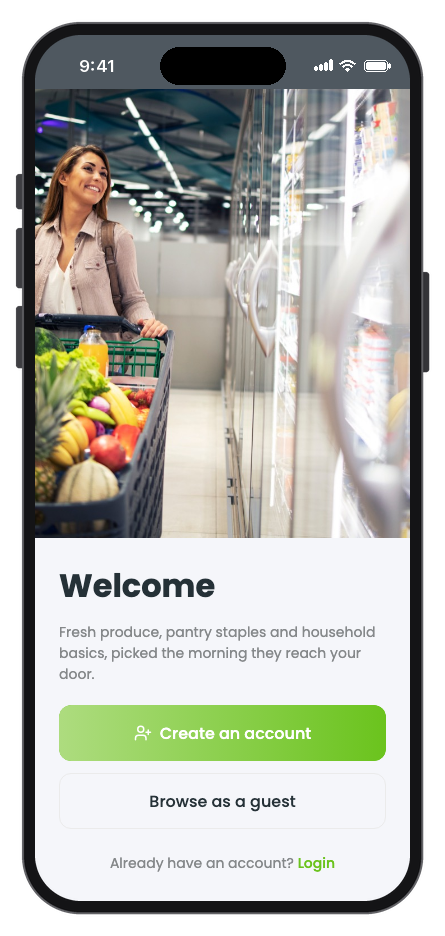 BigCart mobile app template screenshot 9