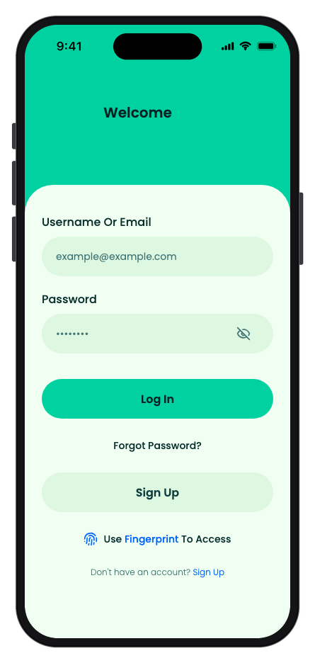 BudgetWise mobile app template screenshot 5