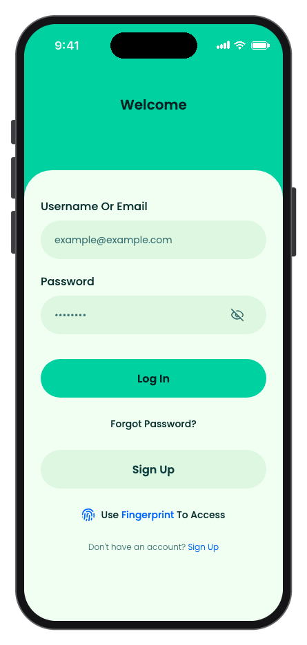 BudgetWise mobile app template screenshot 5