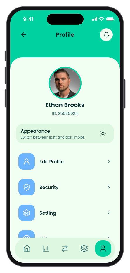 BudgetWise mobile app template screenshot 7