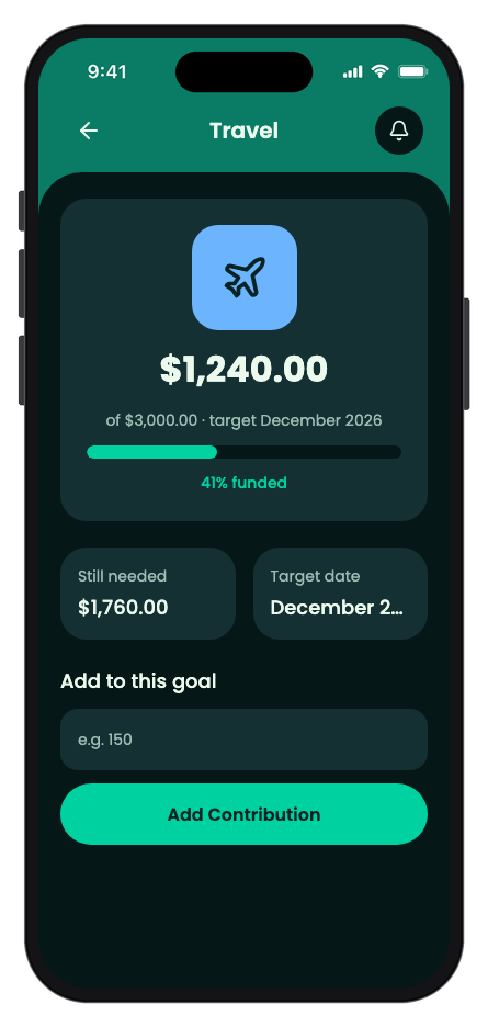 BudgetWise mobile app template screenshot 8