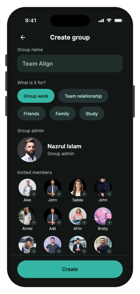 ChatBox mobile app template screenshot 5