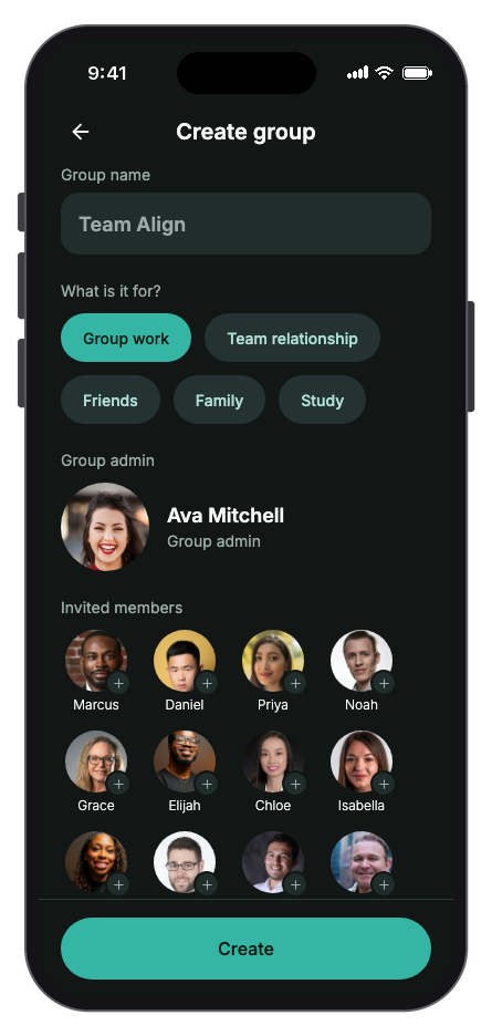 ChatBox mobile app template screenshot 5