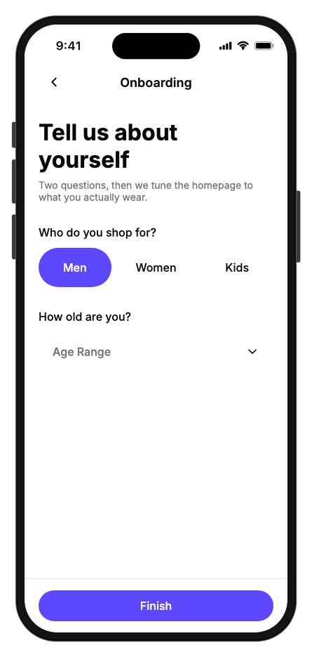 Clot mobile app template screenshot 4