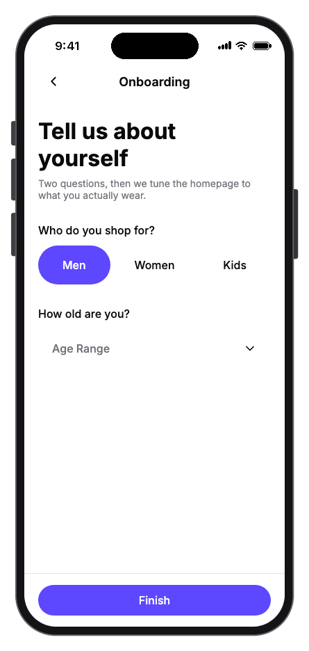 Clot mobile app template screenshot 4