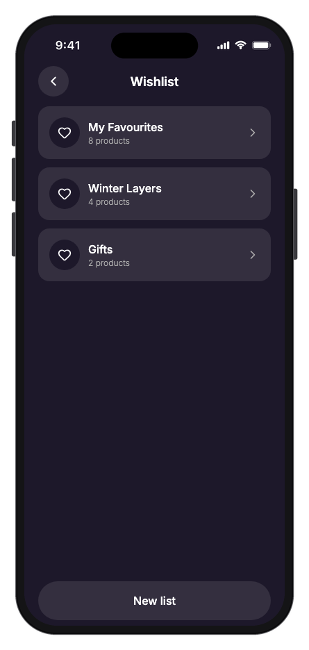Clot mobile app template screenshot 10