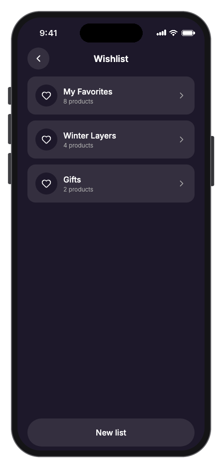 Clot mobile app template screenshot 10
