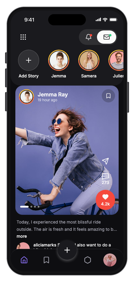 Circlo mobile app template screenshot 7