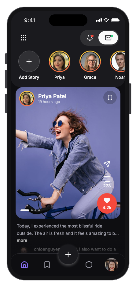 Circlo mobile app template screenshot 7