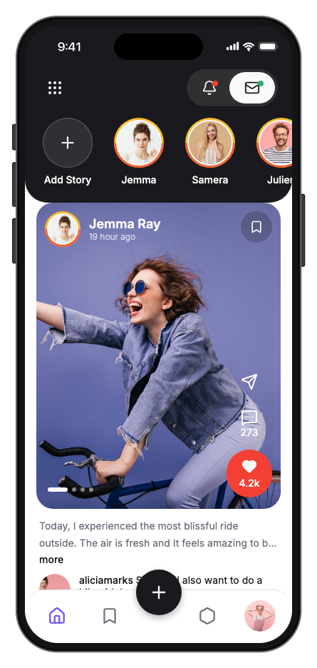 Circlo app template preview