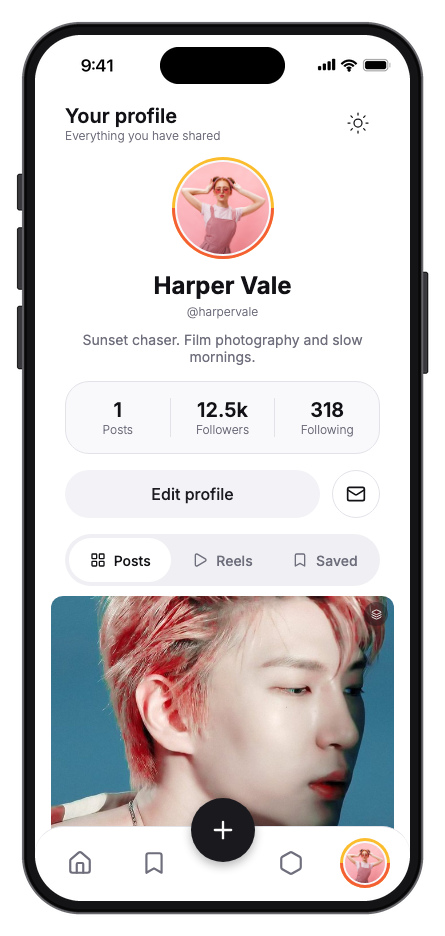 Circlo mobile app template screenshot 6