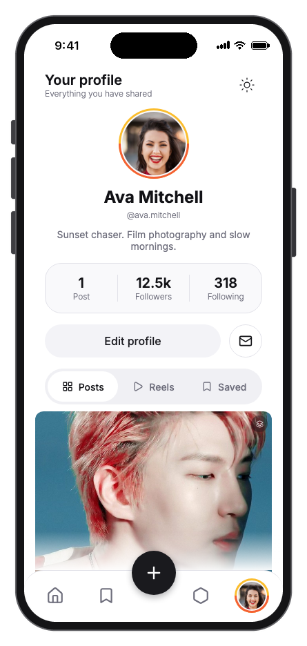 Circlo mobile app template screenshot 6