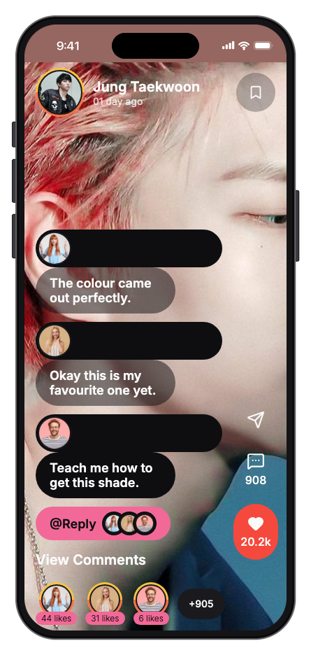 Circlo mobile app template screenshot 8