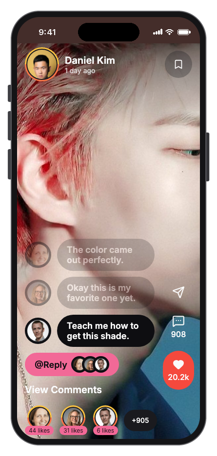 Circlo mobile app template screenshot 8