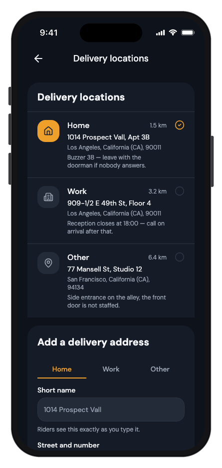 Coody mobile app template screenshot 2